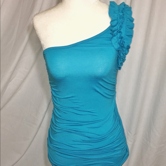 2bbebe one shoulder blouse - Picture 1 of 5